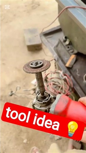 🛠️ Genius Angle Grinder Idea – Must Watch Now! 🔥#workshop