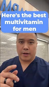Here's the best men's multivitamin