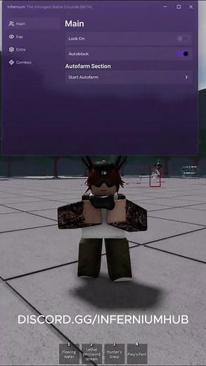 Roblox Auto Farm with Infernium Hub Script