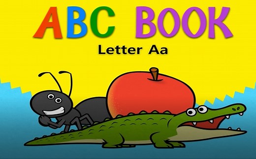 【ABC Book】自然拼读动画片 英语启蒙
