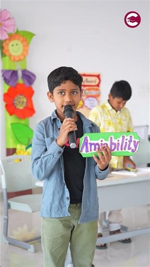 Student-Led Conference at Celeste Summer Camp