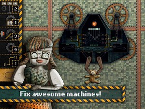Fix broken machines with a mechanial owl friend in greasy puzzler Machineers, out on iOS