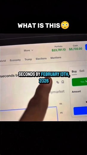 He predict the outcome😳#viralitypoly #shorts #tjr #trading #donaldtrump #memes #funny