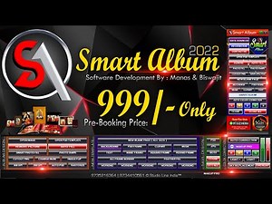Smart Album Pre- Booking || Smart Album Design Software || Studio Line India ||