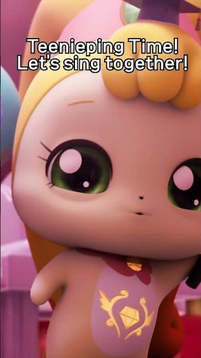 Teenieping Time! Let's sing together! #catchteenieping #teenieping #cute #animation