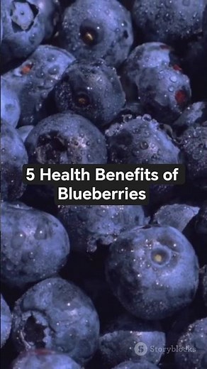 5 Health Benefits of Blueberries