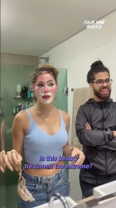 She’s literally PEELING off her face?! 😳🫣#ChemicalPeel #SkinReveal #SkincareRoutine