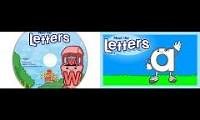 Mix of 2 videos from youtube : Meet the Letters (FREE) Original vs Fullscreen