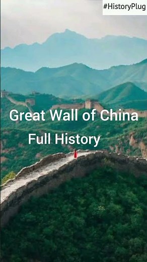 Why Was the Great Wall of China Built?