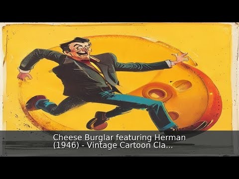 Cheese Burglar featuring Herman (1946) - Vintage Cartoon Classic 🎬