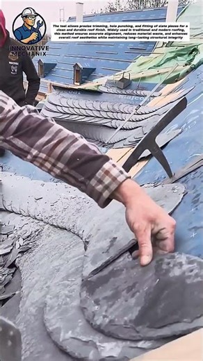 Mastering Slate Roof Cutting with a Roofing Hammer