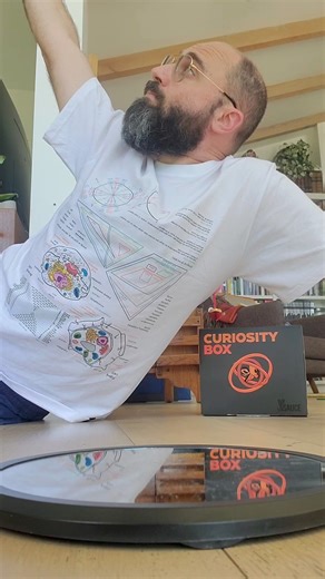 42K views · 695 reactions | Curious? CuriosityBox.com #spinblow #gyroscope #toy #stemtoy #fidget #physics #windpowered #vsauce #usefulshirt #malemodel | VSAUCE | Facebook