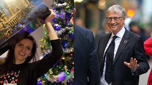 Woman ‘struck gold’ after discovering secret Santa was billionaire Bill Gates