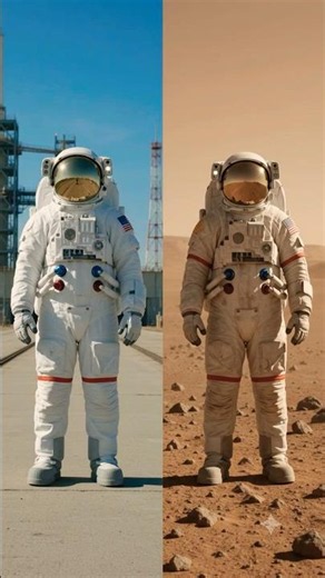🔴 What happens if you jump on Mars vs Earth? #spaceexploration #space #science #facts #mars #earth