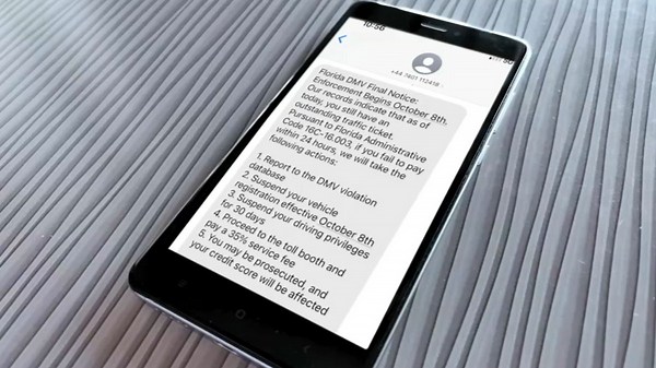 Have you gotten a text message or call about a traffic ticket? It's likely a scam