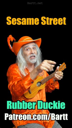 https://patreon.com/bartt Hundreds of lessons. Beginner to Ultra-Pro. #Bartt #ukelele #ukulele #song #tutorial #chords #sesame #street #rubber #Duckie #Ducky | Bartt Warburton