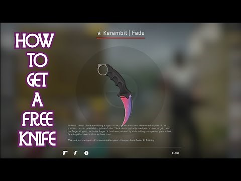 How to get a free knife in CS:GO 2021 *ACTUALLY WORKS*