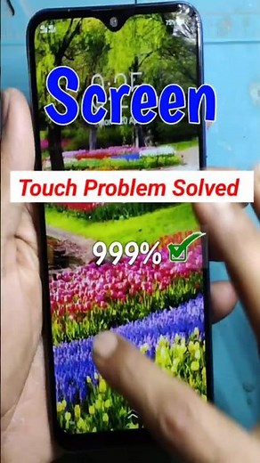 📱 Screen touch delay fix trick | ghost touch problem solution💯✅ #ghosttouch #touchproblem