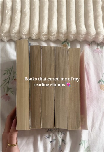 Books That Cured My Reading Slumps