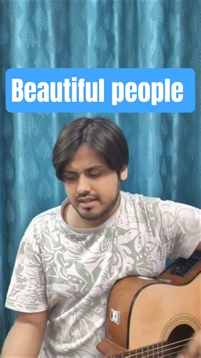 Ed sheeran| Beautiful people| Acoustic cover by Lakshya saxena #covermusic #music #coversong