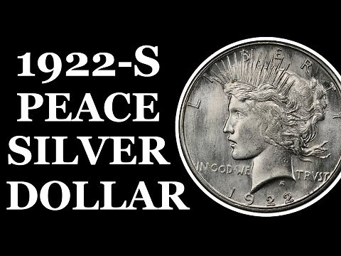 1922-S Peace Dollar Guide - VAMs, Values, History, and Errors
