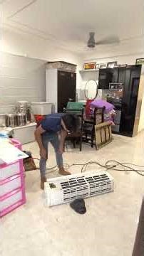 gokul's bhuvanam Panasonic & Blue Star & Godrej split ACs servicing & installation## work nizampet##