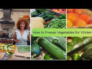 How to Freeze Vegetables for Winter | Easy Blanch & Store Method