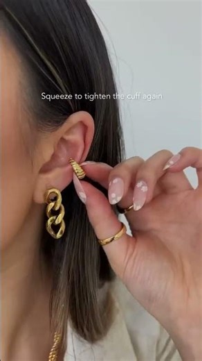 How to wear our ear cuffs 🤍