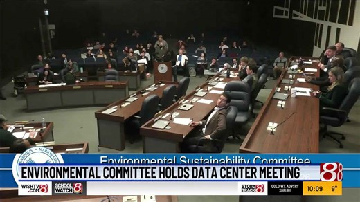 Environmental Committee holds data center meeting