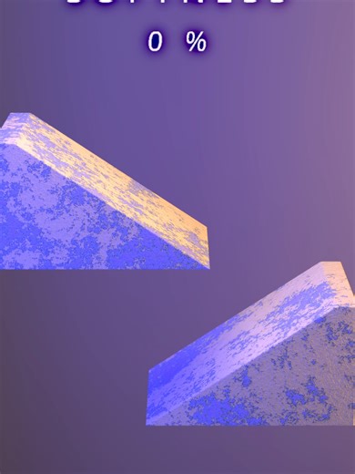 0% to 100% sphere falling with collision Soft Body Simulation in houdini #blender3d #3dart #3danimation #satisfying #satisfyingvideo #cinema4d #simulation #houdini