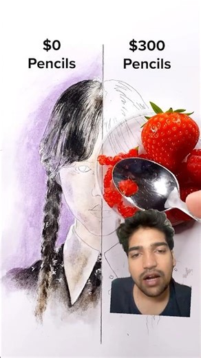 Drawing Wednesday a Netflix series | Jenna ortega drawing #drawing #art #music #kellyreichardt #arti