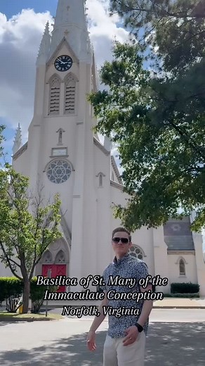 Basilica pilgrimage across America Basilica of St. Mary of the Immaculate Conception Norfolk, Virginia #catholic #catholicchurch #mariandevotion | Grady Connolly