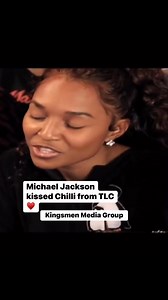 2.4M views · 77K reactions | Michael Jackson kissed Chilli (TLC) ….twice #michaeljackson #chilli #hiphop | Kingsmen Media Group | Facebook