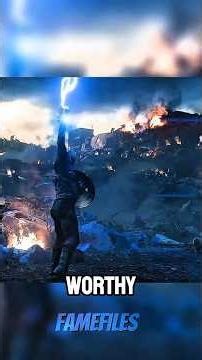 Why Captain America Was Worthy of Mjolnir #shorts