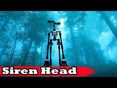 LEGO Siren Head. Strangest LEGO Campfire Story Ever!