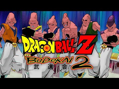 Dragon Ball Z: Budokai 2 All Super Buu Absorptions And Ultimate Attacks