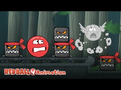 Red Ball 4 Animation Series Red Ball Hero Vs Ninja Box Ep 4