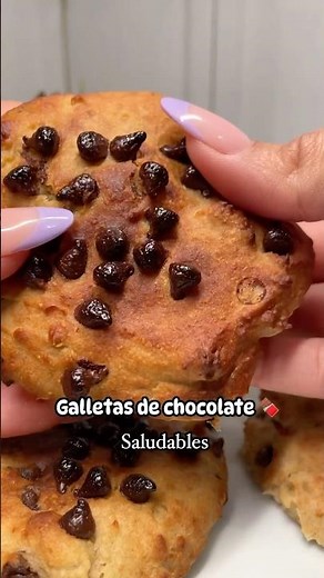 Galletas veganas 🌱 saludables #healthyideas #alimentossanos #cookies #cookiesrecipe