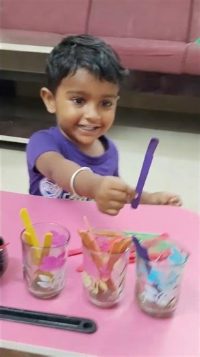 Popsicle Stick Colour Sorting Activity for Kids 🌈 | Montessori Learning at Home