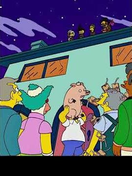 The brats' seven deadly sins horror ride #cartoon #simpsons #shortsfeed #shorts