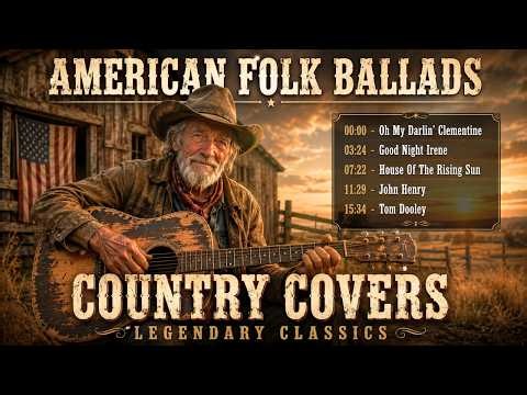 Legendary American Folk Ballads Country Covers | House Of The Rising Sun, Tom Dooley & Clementine