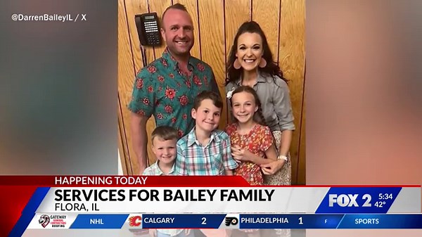 Services set to be held for Darren Bailey's family after helicopter crash