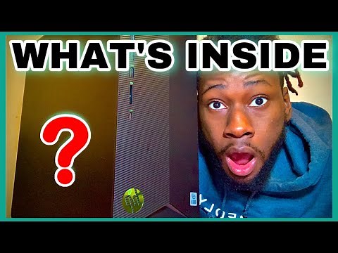 OPENING MY STARTER PC TO SEE INSIDE | HP Pavilion Gaming Desktop TG01-1160xt
