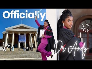 OFFICIALLY DR ANDY! FULL GRADUATION VLOG + BTS