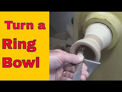 How to Turn a Ring Bowl on a Wood Lathe