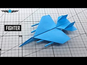 1 A4 Paper = Insane Fighter Jet Model