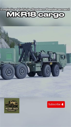 Logistics Vehicle System Replacement LVSR MKR18 cargo