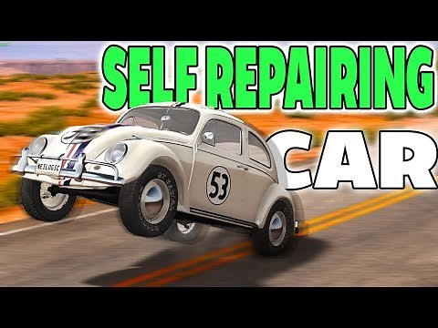 THIS CAR MAGICALLY REPAIRS ITSELF AFTER CRASHING! - BeamNG Drive Mods