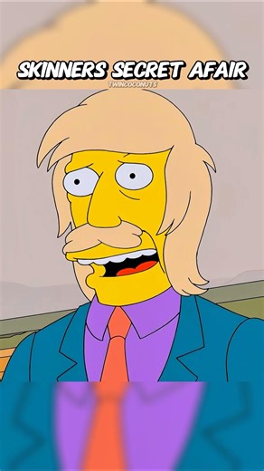 Skinners Secret Afair 😘 #simpsons #shorts