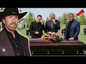 CHUCK NORRIS FUNERAL| Sylvester Stallone, Jean-Claude Van Damme & Dolph Lundgren Get Emotional
